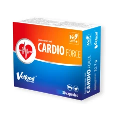 Кормовая добавка для собак и кошек Vetfood Cardioforce для сердечно-сосудистой системы 30 таблеток (5907368857220)