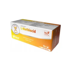 Кормова добавка для собак і котів Vetfood L-Methiocid для підтримки сечовидільної системи 120 капсул (5907368886770)
