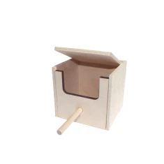 Гніздо для зебрової амадини Pinokio 12x11,5x11 см 6 шт (5907437348109)
