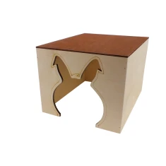 Будиночок для кроликів Pinokio M з плоским дахом (5907437348543)