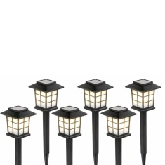 Світильники садові сонячні VERK GROUP LED 6 шт (5907451379455)