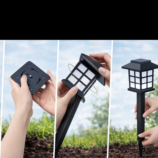 Світильники садові сонячні VERK GROUP LED 6 шт (5907451379455)