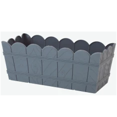 Ящик балконний під дерево FORM-PLASTIC 40 см з кріпленнями Anthracite (5907474349084)