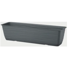 Ящик балконний FORM-PLASTIC Sahara 60 см з піддоном Anthracite (5907474358963)
