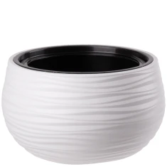 Вазон FORM-PLASTIC Kula Sahara Dunes 32 White (5907474359007)