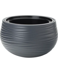 Вазон FORM-PLASTIC Kula Sahara Dunes 32 Anthracite (5907474359014)