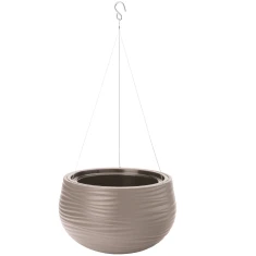 Кашпо підвісне FORM-PLASTIC Sahara Dunes 32 Grey-Beige (5907474359069)