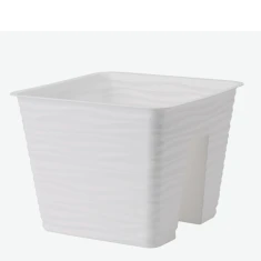 Кашпо балконне FORM-PLASTIC Sahara 27 см White (5907474360713)