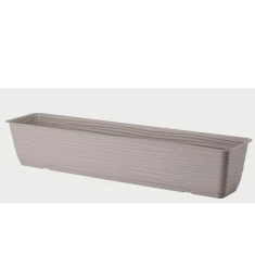 Балконний ящик FORM-PLASTIC Sahara з підставкою 80 см Gray-Beige (5907474361284)