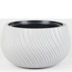 Вазон FORM-PLASTIC Kula Mika 32 White (5907474365152)