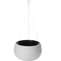 Вазон підвісний FORM-PLASTIC Kula Mika 32 White (5907474365169)