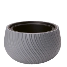 Вазон FORM-PLASTIC Kula Mika 32 Platinum (5907474365909)
