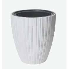Вазон FORM-PLASTIC Mika 40 Ø 38,5 см White (5907474367859)