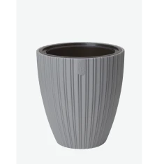 Кашпо FORM-PLASTIC Mika 25 Platyna 23,5 см (5907474382135)