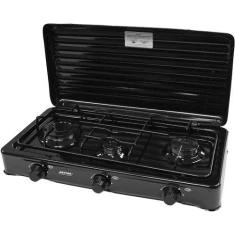 Туристична газова плита MPM SMILE-KN-03/1KB 3 пальники Black (5907480181302)