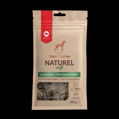 Ласощі для собак Maced Naturel Soft з кроликом та розмарином 100 г (5907489324021)