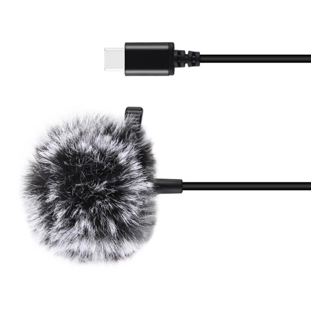 Мікрофон петличний Puluz PU425 1.5m USB-C (PU425)