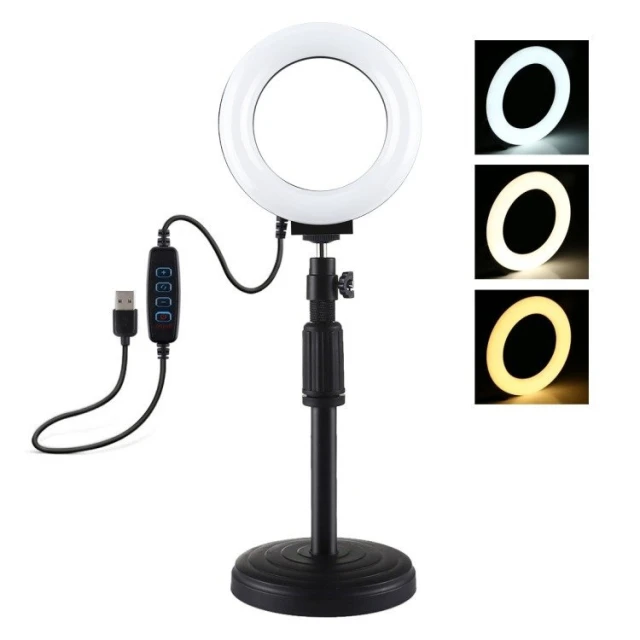 Кільцева лампа Puluz PU391 LED 26cm (PU391)