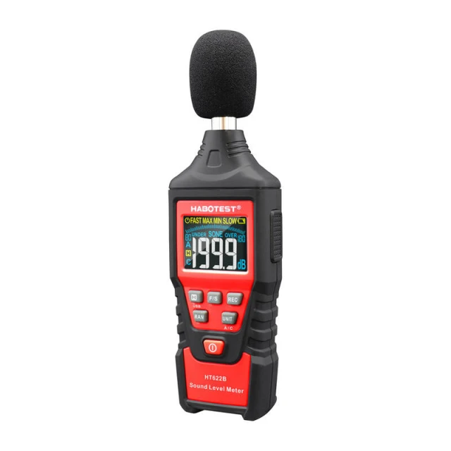 Измеритель уровня звука Habotest HT622B USB A/C (5907489606783)