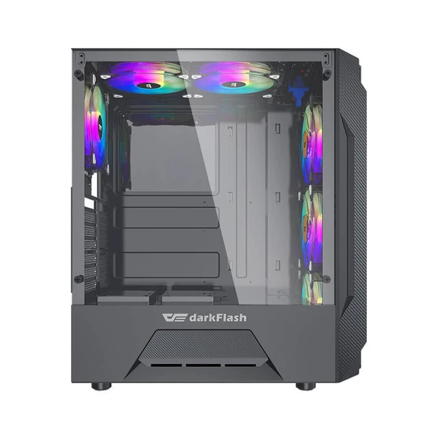 Корпус компьютерный Darkflash LEO Black