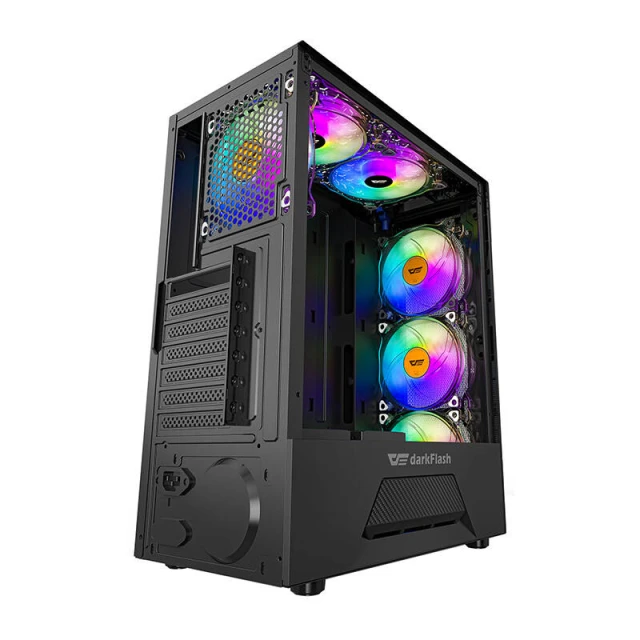 Корпус компьютерный Darkflash LEO Black