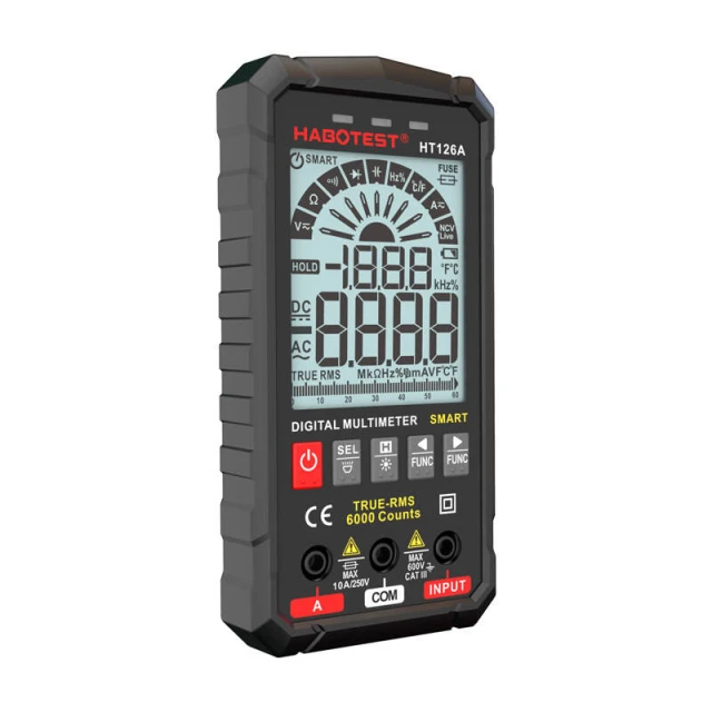 Мультиметр цифровий Habotest HT126A (5907489607810)