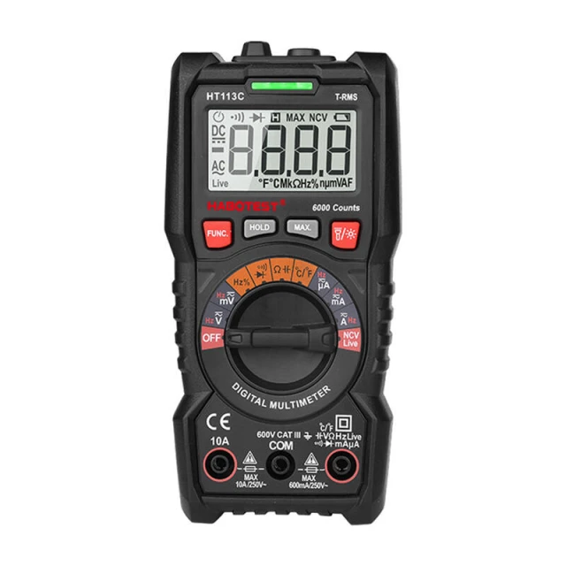 Мультиметр цифровий Habotest HT113C (5907489609388)