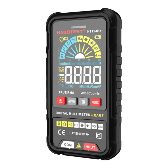 Мультиметр цифровий Habotest HT124B+ (HT124B+)
