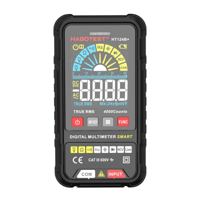 Мультиметр цифровий Habotest HT124B+ (HT124B+)