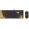 Комплект клавіатура + миша Tracer GameZone Hornet87 ігровий (5907512873281)