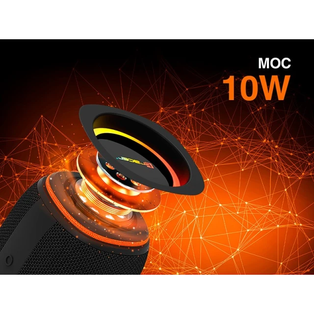 Портативна колонка Tracer Xtremebeat Lite TWS Bluetooth RGB (5907512875186)