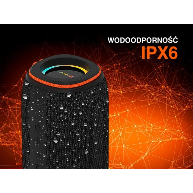 Портативна колонка Tracer Xtremebeat Mid TWS Bluetooth RGB (5907512875193)