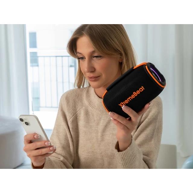 Портативна колонка Tracer Xtremebeat Mid TWS Bluetooth RGB (5907512875193)