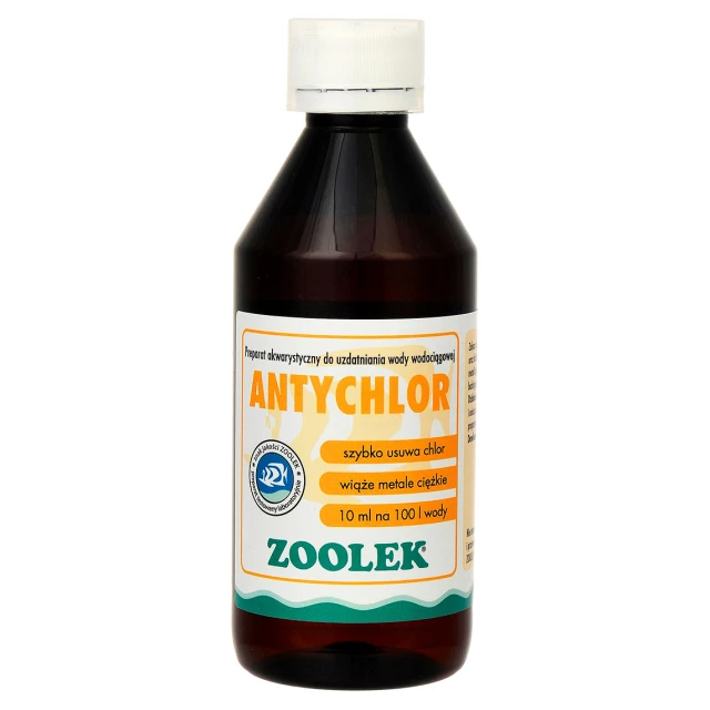 Кондиціонер для води Zoolek Antychlor 30 мл (5907527400816)