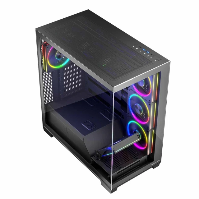 Корпус MODECOM Volcano Stellar ARGB MIDI 8F Black (5907544120032)
