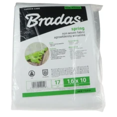 Агроволокно весняне Bradas 17 г/м² White 1,6 x 10 м (5907544400516)