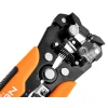 Автоматичний стрипер Neo Tools 205 мм фронтальний + конектори 230 шт (01-542)