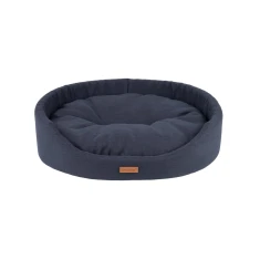 Лежак овальний для собак Amiplay Montana XXL Black (5907563281103)