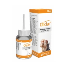 Засіб для чищення вух для собак і котів Biowet Oticlar 50 мл (5907563480995)