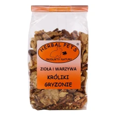 Кормова добавка для гризунів та кроликів Herbal Pets трави та овочі 100 г (5907587664067)