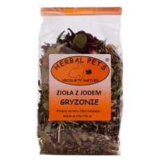 Кормова добавка для гризунів Herbal Pets трави з йодом 50 г (5907587664432)