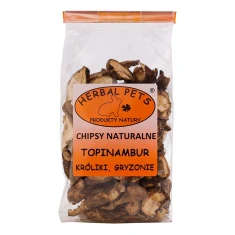 Ласощі для гризунів Herbal Pets Chips з топінамбура 75 г (5907587664579)