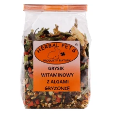 Кормова добавка для гризунів Herbal Pets Вітамінний грисик з водоростями (5907587664630)