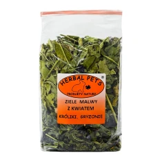 Кормова добавка для гризунів Herbal Pets стебло мальви з квіткою 70 г (5907587664890)