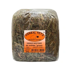 Сіно з м'ятою Herbal Pets 300 г (5907587664944)