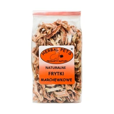 Ласощі Морква натуральні чіпси Herbal Pets 100 г (5907587664968)