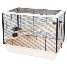 Клітка Inter-Zoo Hugo + Wood 780x480x580 Beige (5907600701281)