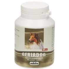 Кормова добавка для собак Mikita Geriadog 50 таблеток (5907615400889)