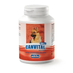 Кормова добавка для собак Mikita Canvital + карнітин 150 шт (5907615400919)
