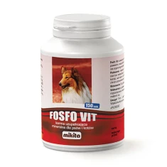 Кормова добавка для собак Mikita Fosfo-Vit 150 шт (5907615401015)